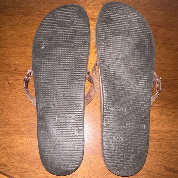 Women’s XL Rainbow Braided Sandals - Picture 2 of 3